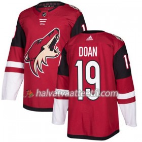 Miesten NHL Arizona Coyotes Pelipaita Shane Doan 19 Adidas 2017-2018 Maroon Authentic